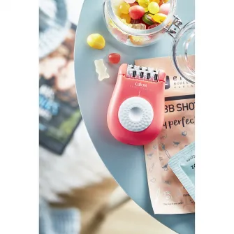 Epilator Easy Touch EP1110F1, 2 trepte de viteza, 24 pensete, 4.8 W, sistem de masaj cu bile, roz
