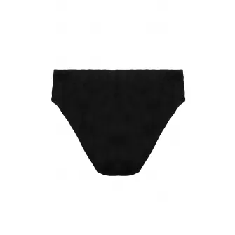 EROS, Set de chiloti din bumbac - 2 perechi, Negru, S