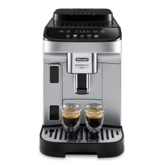 Espressor automat De’Longhi Magnifica Evo ECAM 290.61.SB, 1450W, 1,8l, 15 bar, carafa pentru lapte, sistem LatteCrema, rasnita cu 13 setari, Negru - Argintiu