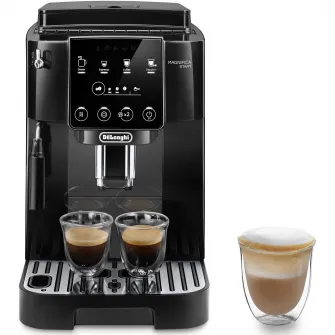 Espressor automat De'Longhi Magnifica Start Ecam 220.21.GB, 1,8l, 15 Bar, 5 tipuri de bauturi, 1450W, Negru/gri