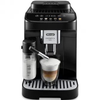 Espressor automat DeLonghi Magnifica Evo ECAM 290.61.B, 1450W, 1.8l, 15 bar, carafa pentru lapte, sistem LatteCrema, rasnita cu 13 setari, Negru