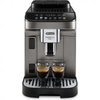 Автоматическая эспрессо-машина De'Longhi Magnifica Evo ECAM 290.81.TB, графин для молока, система LatteCrema, кофемолка с настройками 13, 1,8 л, 15 бар, 1450 Вт, черный / серебристый