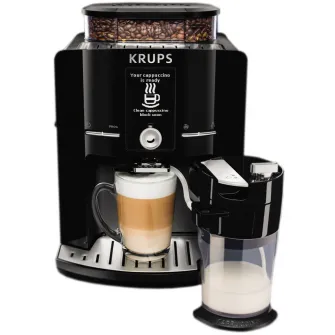 Автоматический эспрессор KRUPS LATT & # 039; ESPRESS EA829810, 1500 Вт, 15 бар, ЖК-экран, 260 г, 1,7 л