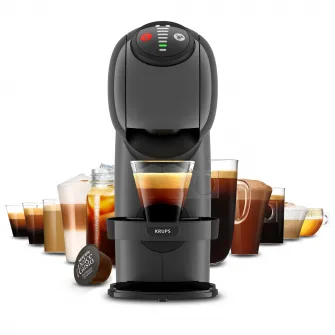 Espressor cu capsule KRUPS NESCAFÉ® Dolce Gusto® Genio S KP243B10, 15 bari presiune, 1500 W, capacitate rezervor 0.8 L, functie XL, gri