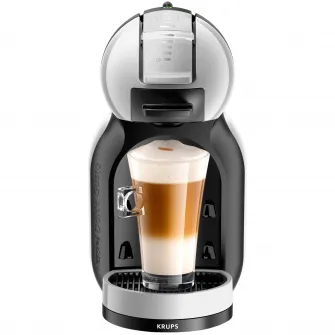 Espressor cu capsule Krups NESCAFÉ Dolce Gusto Mini Me KP123B31, 1500 W, 15 bari, functie eco, capacitate rezervor 0.8 l, gri