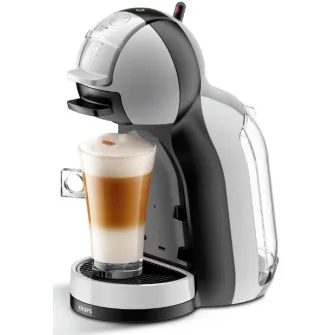 Espressor cu capsule KRUPS NESCAFÉ® Dolce Gusto® Mini Me KP123B10, 15 bari presiune, 1500 W, capacitate rezervor 0.8 L, functie Eco, gri