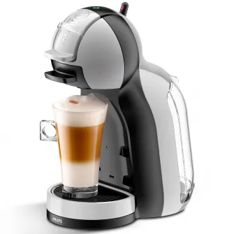 Espressor cu capsule Krups NESCAFÉ Dolce Gusto Mini Me KP123B31, 1500 W, 15 bari, functie eco, capacitate rezervor 0.8 l, gri