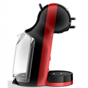 Espressor cu capsule KRUPS NESCAFÉ® Dolce Gusto® Mini Me KP123H10, 1500 W, capacitate rezervor 0.8 L ,15 bari presiune, Tehnologia Play & Select, functie Eco, rosu & negru