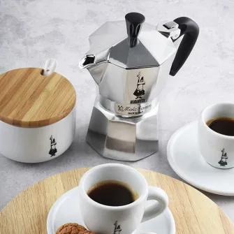 Espressor de cafea, Bialetti, Aluminiu, Moka Express, 12 portii, 670 ml, Argintiu