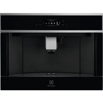 Espressor incorporabil automat Electrolux, Seria 900 PRO, Control touch, 12 programe, Display TFT activ, Capacitate rezervor apa 2.5 l, Capacitate rasnita 350 grame, Indicator reumplere cafea si apa, Inox antiamprenta