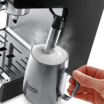 Espressor manual De'Longhi Active line ECP33.21.BK, 1100 W, 1.1 L, 15 bar, sistem Cappuccino, negru