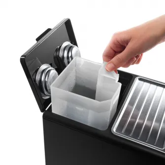 Espressor manual De'Longhi Active line ECP33.21.BK, 1100 W, 1.1 L, 15 bar, sistem Cappuccino, negru