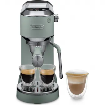 Espressor manual De’Longhi Dedica Duo EC890.GR, 1450W, 15 bar, verde