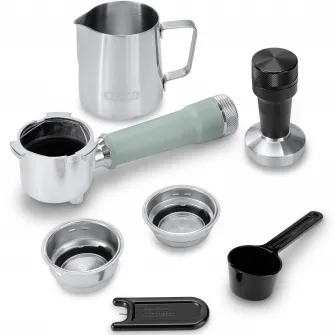 Espressor manual De’Longhi Dedica Duo EC890.GR, 1450W, 15 bar, verde