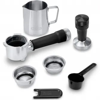 Espressor manual De’Longhi Dedica Duo EC890.M, 1450W, 15 bar, argintiu