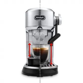 Espressor manual De’Longhi Dedica Maestro Plus EC950.M, 1450W, 15 bar
