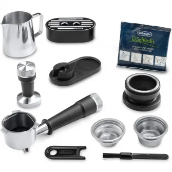 Espressor manual De'Longhi La Specialista ARTE EC9155.MB, 1400 W, 1.5L, 15 bar, negru/ argintiu
