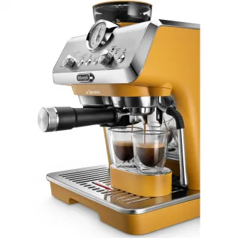 Espressor manual De'Longhi La Specialista Arte EC9155.YE 0132126057, 1,5l, 15 bar, 1300w, galben