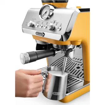 Espressor manual De'Longhi La Specialista Arte EC9155.YE 0132126057, 1,5l, 15 bar, 1300w, galben