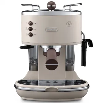 Espressor manual De'Longhi Vintage ECOV311.BG, 15 bar, 1.4 l, Sistem Cappuccino, Crem