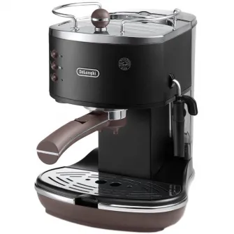 Espressor manual De'Longhi Vintage ECOV311.BK, 1100W, 15 bar, 1.4 l, Negru