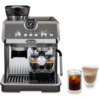 Espressor manual La Specialista Arte Evo EC9255.T, 1,7l, 15 bar, 1550 W, extractie la rece, argintiu inchis