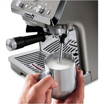 Espressor manual La Specialista Arte Evo EC9255.T, 1,7l, 15 bar, 1550 W, extractie la rece, argintiu inchis