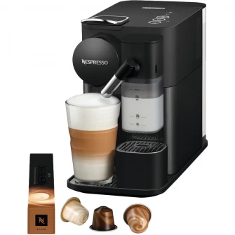 Espressor Nespresso by De'Longhi Lattissima One Evolution EN510.B, 19 bari, 1450 W, 1 l, Negru + 14 capsule cadou