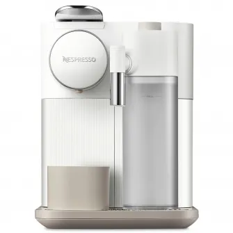 Espressor Nespresso by DeLonghi Gran Lattissima EN640.W, 19 bari, 1400 W, 1,3 L, Alb + 14 capsule cadou