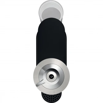 Espressor Nespresso by Krups XN910B10 Vertuo Next, 1500W, Tehnologie de extractie Centrifuzie, Conectare la telefon, 1.1L, Gri + 12 capsule cadou