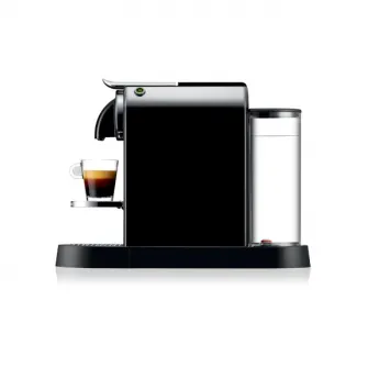 Espressor Nespresso CitiZ Black D112-EU-BK-NE, 19 bari, 1260 W, 1 l, Negru + 14 capsule cadou