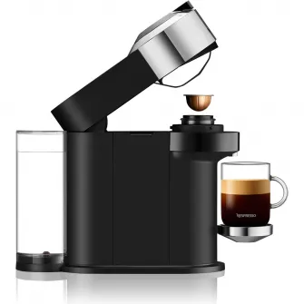 Espressor Nespresso De'Longhi Vertuo Next Deluxe ENV120.C, 1500W, Centrifusion™, Conectare la telefon, 1.1L, chrome + set capsule degustare