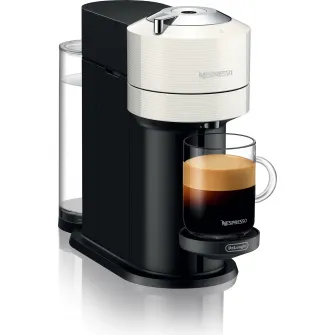 Espressor Nespresso De'Longhi Vertuo Next ENV120.W , 1500W, Centrifusion™, Conectare la telefon, 1.1L, Alb + set capsule degustare