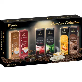 Espressor Tchibo Cafissimo Pure Plus 531295, 800 ml, 15 bari, 1250W, capsule, Rosu + Premium Collection