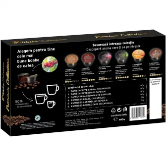 Espressor Tchibo Cafissimo Pure Plus 531295, 800 ml, 15 bari, 1250W, capsule, Rosu + Premium Collection