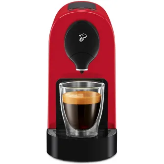 Espressor Tchibo Cafissimo Pure Plus 660836, 800 ml, 15 bari, 1250W, capsule, Rosu