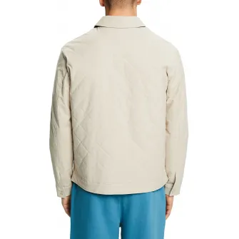 Esprit, Jacheta matlasata cu buzunare oblice, Bej deschis, XL