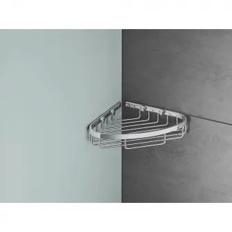 Etajera baie Grohe BauCosmopolitan, fixare ascunsa, 30 cm, Crom
