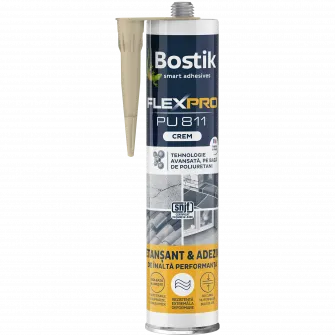Etansant/adeziv Bostik FlexPro PU811, 300 ml, Crem