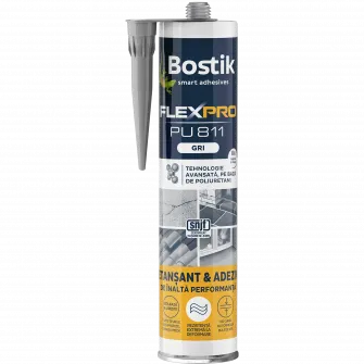 Etansant/adeziv Bostik FlexPro PU811, 300 ml, Gri