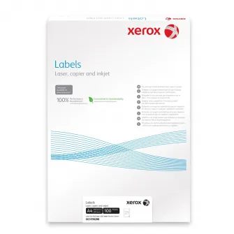 Etichete Xerox 21/A4, 63.5x38.1mm, colturi rotunde, 100 coli/top