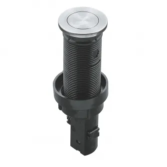 Evacuare automata Grohe 40986SD0, pentru chiuveta bucatarie, actionare prin buton, cromata