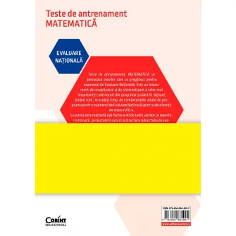 Evaluare nationala 2024 Matematica. Teste de antrenament, Camelia Elena Neta, Ciprian Constantin Neta