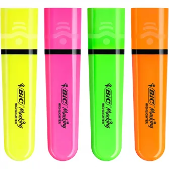 Evidentiator Highlighter Flat asortate neon Bl/4