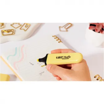 Evidentiator Highlighter Flat galben pastel cut/12