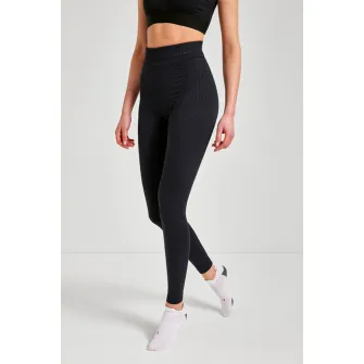Falke, Colanti cu talie inalta, Negru, S