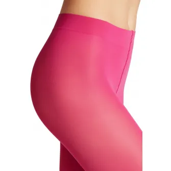 Falke, Colanti cu talie inalta Pure Matt - 50 DEN, Fucsia, S-M