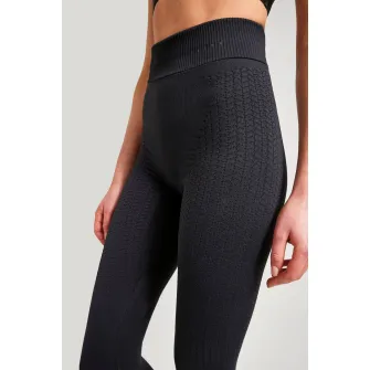 Falke, Colanti cu talie inalta si efect modelator, Negru, L