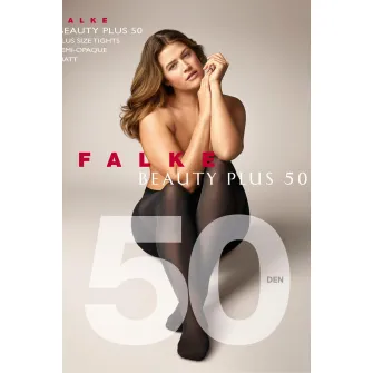 Falke, Dres modelator Beauty Plus - 50 DEN, Negru, C-Short