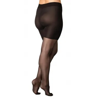 Falke, Dres transparent modelator Beauty Plus - 20 DEN, Negru, D-Long